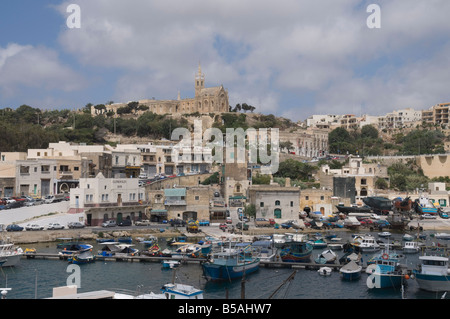 Hafen von Mgarr, Gozo, Malta, Europa Stockfoto