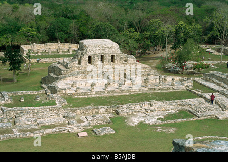 Mayapan, ehemalige Maya-Hauptstadt nach Sturz von Chichén Itzá, Yucatan, Mexiko, Nordamerika Stockfoto