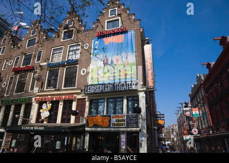 Leidseplein, Amsterdam, Niederlande, Europa Stockfoto