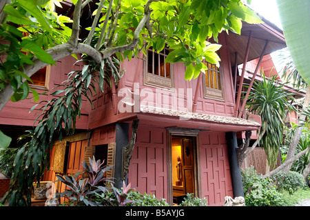 Jim Thompson Thai House, Bangkok, Thailand, Südostasien Stockfoto