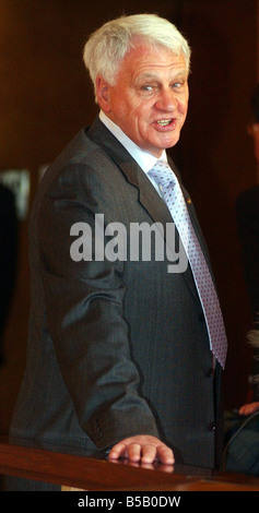 LIB ehemalige Newcastle United Chef Sir Bobby Robson auf dem Sting Bankett bei den Newcastle Civic Centre Stockfoto