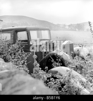 Eine von mehreren Veteran Rolls-Royce Automobile in verschiedenen staatlichen Restauration. 1963-A1152 Stockfoto