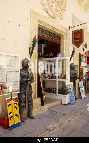 Ein Geschenk-Shop in Mdina, Malta. Stockfoto