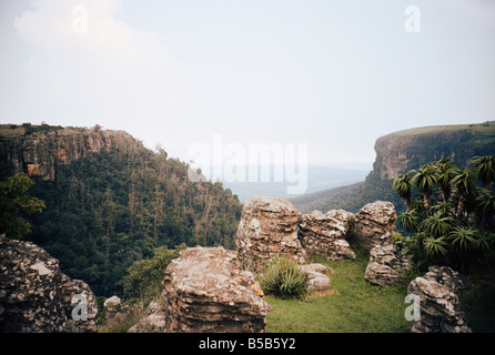 Südafrika, Mpumalanga, Hazyview, malerischen Blick auf Tal Stockfoto