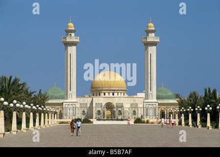 Bourguiba-Mausoleum, Monastir, Tunesien, Nordafrika, Afrika Stockfoto