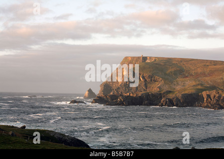 Abend, Glen Head, Glencolmcille, County Donegal, Irland Stockfoto