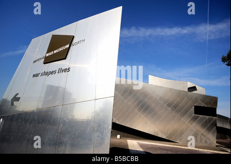 Imperial War Museum North, Trafford Wharf Road, Manchester, England, Europa Stockfoto