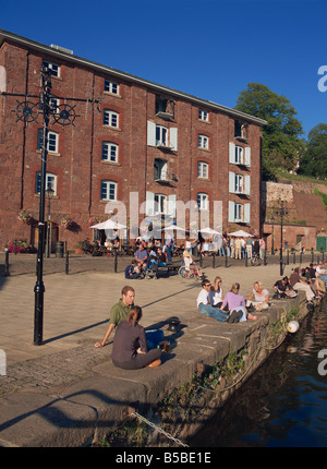 Kai Pub und Restaurant, Exeter, Devon, England, Europa Stockfoto