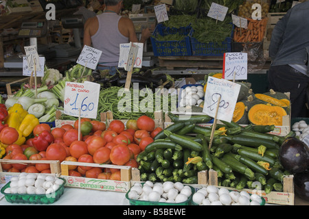 Rialto-Markt-Venedig Stockfoto