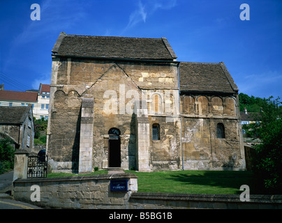 Sächsischen Kirche, Bradford on Avon, Wiltshire, England, Europa Stockfoto