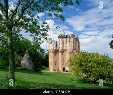 Craigievar Castle Highlands Schottland-England-Europa Stockfoto