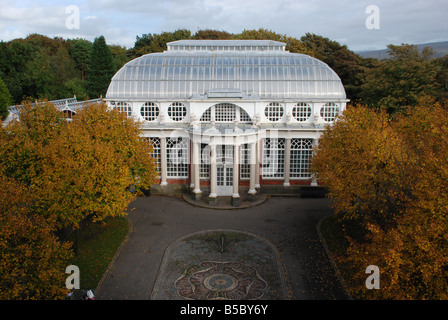 Das Schmetterlingshaus in Williamsons Park, Lancaster Stockfoto