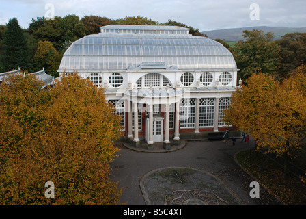 Das Schmetterlingshaus in Williamsons Park, Lancaster Stockfoto