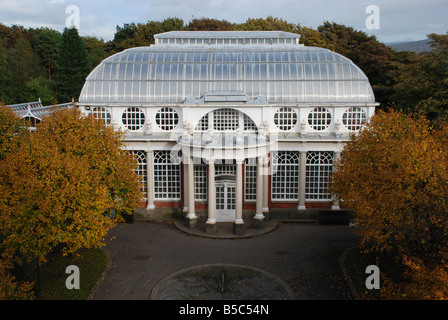 Das Schmetterlingshaus in Williamsons Park, Lancaster Stockfoto