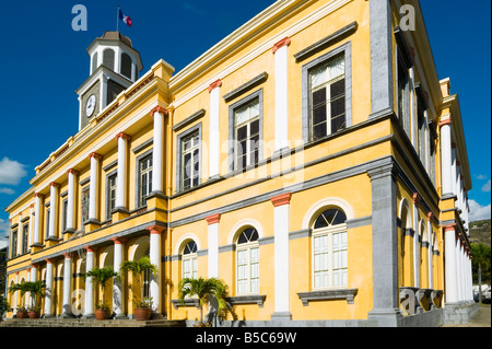 RATHAUS-SAINT-DENIS-RÉUNION Stockfoto