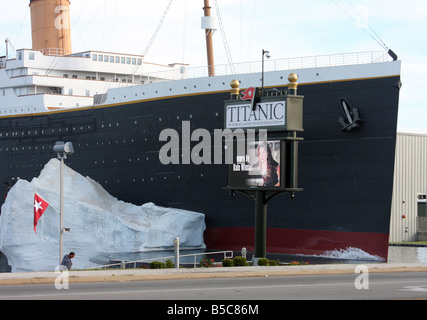 Das Titanic-Museum in Branson Missouri Stockfoto