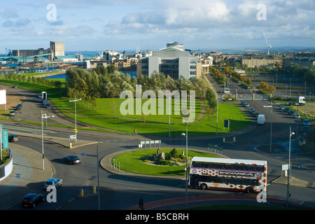 Schottische Regierung Gebäuden Leith, Edinburgh Stockfoto