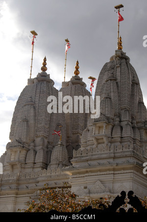 Shree Swaminarayan Mandir Hindu Tempel Neasden London Stockfoto