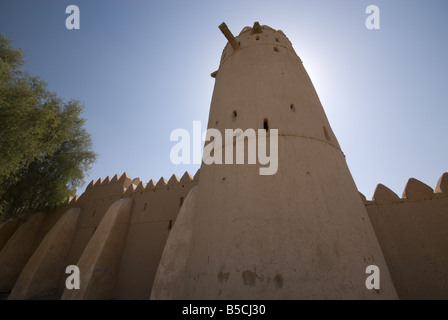 Al Jahili Fort Al Ain Abu Dhabi Vereinigte Arabische Emirate Stockfoto