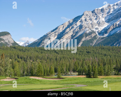 Banff Springs Golf Course, Banff, Alberta, Kanada Stockfoto