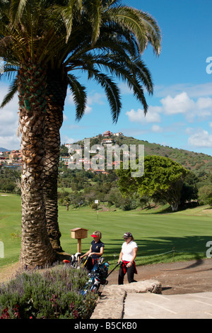 Real club de Golf de Las Palmas, Bandama, Gran Canaria, Kanarische Inseln Stockfoto