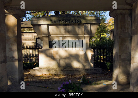 Friedhof Père Lachaise Paris, Frankreich Stockfoto