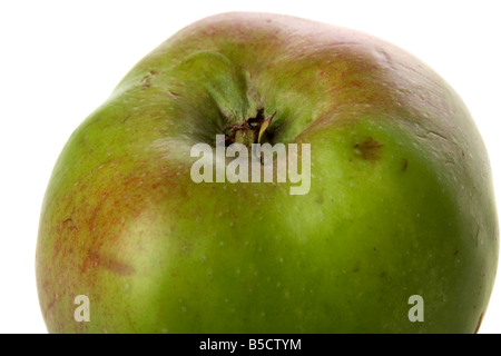 Nahaufnahme von einem Bramley Apple Kochen Stockfoto