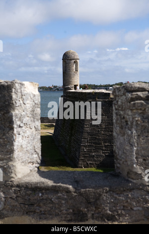 Castillo de San Marcos Nationaldenkmal Florida Stockfoto