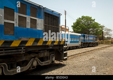 Züge in Dakar Railway Station Senegal Stockfoto