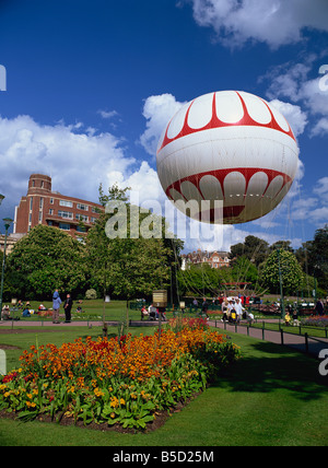 Das Bournemouth Auge im unteren Garten, Fesselballon, Bournemouth, Dorset, England Stockfoto