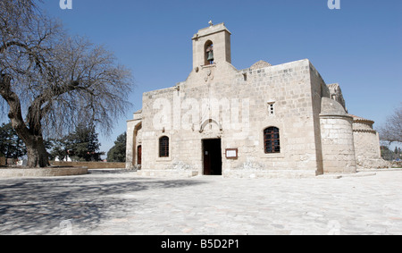 11. Jahrhundert Kirche der Panagia Angeloktisti in der kleinen zypriotischen Dorf von Kiti, südwestlich von Larnaka Stockfoto