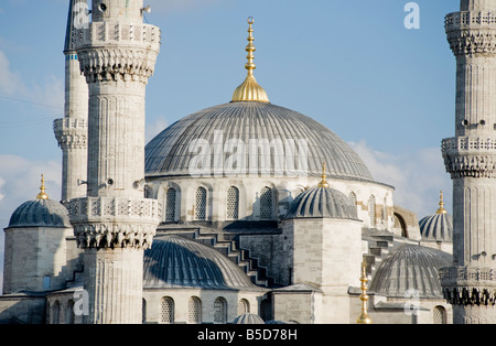 Istanbul. Die blaue Moschee. Moschee von Sultan Ahmet (Sultan Ahmet Camii) Stockfoto