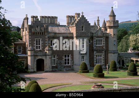 Das Haus gebaut, Sir Walter Scott, Abbotsford House, in der Nähe von Melrose, Scottish Borders, Schottland Stockfoto