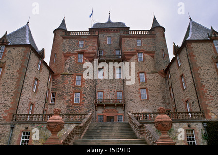 Sich Schloss aus dem 16. Jahrhundert, Lauder, Berwickshire ...