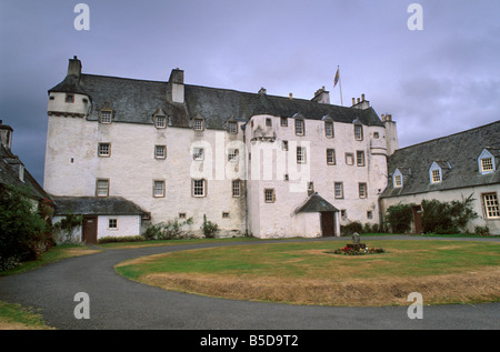 Traquair House, der ältesten kontinuierlich bewohnten Haus in ScotlandInnerleithen, Gunion, Schottland Stockfoto