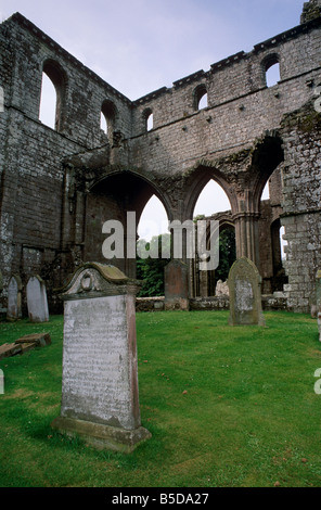 Dundrennan Zisterzienser-Abtei aus dem 12. Jahrhundert, in der Nähe von Kirkcudbright, Galloway, Schottland, Europa Stockfoto