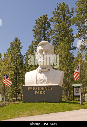 Präsidenten Park führen South Dakota, USA Stockfoto