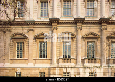 Detail des Bankett Haus Whitehall London England Großbritannien Europa Stockfoto