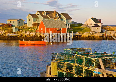 Peggy s Cove Nova Scotia Kanada Stockfoto