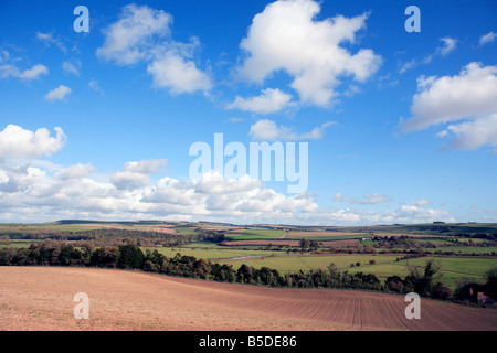 Vereinigtes Königreich West Sussex Blick nach Burpham Arun-Flusstal Stockfoto