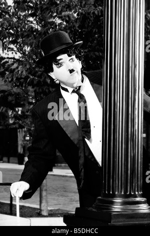 Charlie Chaplin-Privatdetektiv Stockfoto