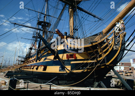 Der Sieg Portsmouth Hampshire England Großbritannien Großbritannien Europa Stockfoto