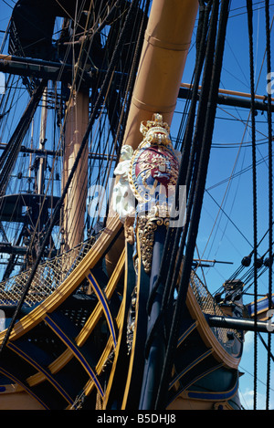 Der Sieg Portsmouth Hampshire England Großbritannien Großbritannien Europa Stockfoto