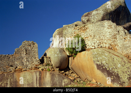 Hill komplexen Groß-Simbabwe UNESCO World Heritage Site Simbabwe Afrika Stockfoto