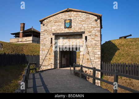 Old Fort Niagara Staatspark, Youngstown, New York State, USA, Nordamerika Stockfoto