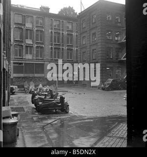 Jack the Ripper: Tatort Jacks Opfer in Whitechapel, London. 1965 Stockfoto