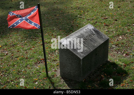 Ein Denkmal für den unbekannten konföderierten Soldaten des Bürgerkrieges in Richmond, Virginia Stockfoto