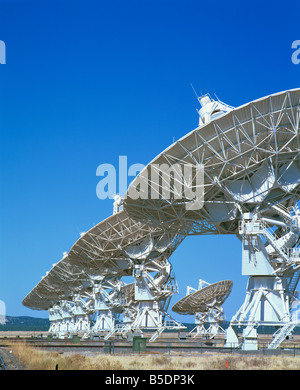 VLA Radioteleskope in Socorro New Mexiko Vereinigte Staaten von Amerika-Nordamerika Stockfoto