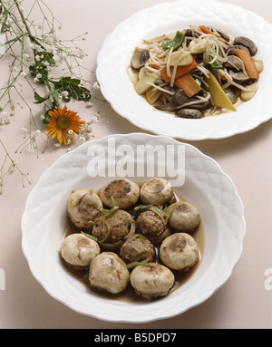 Koreanisches Stemed Essen Stockfoto