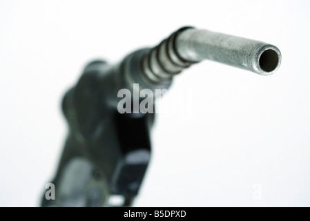Gas-Pumpe-Düse, close-up Stockfoto